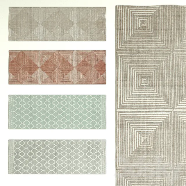 CARPET TRACK H & M 3D Model CARPET TRACK H & M 3D Model