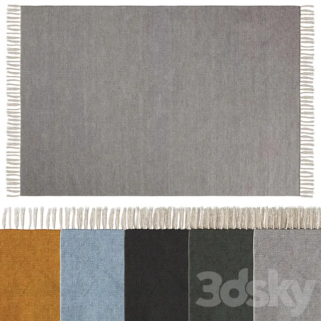 Carpet UDAKA by URBANARA 3D Model