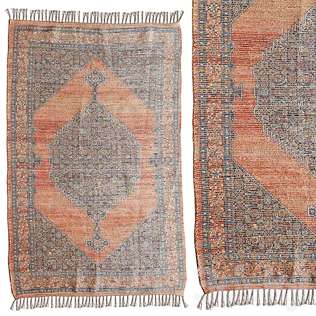 Carpet Urban Outfitters Adley Printed And Woven Rug 3DModel Carpet Urban Outfitters Adley Printed And Woven Rug 3DModel