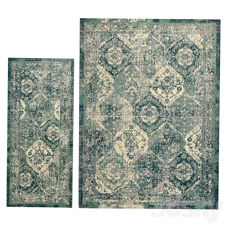 Carpet VONSBEK IKEA \ Rug VONSBÄK IKEA 3D Model