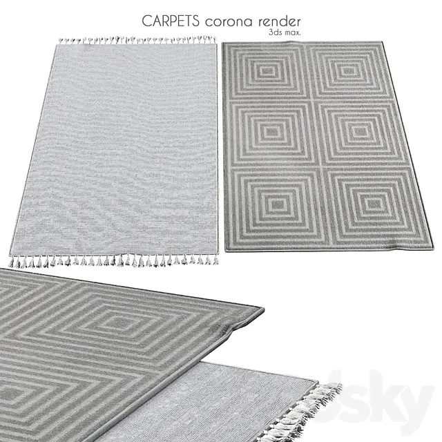 carpets 008 3D Model carpets 008 3D Model