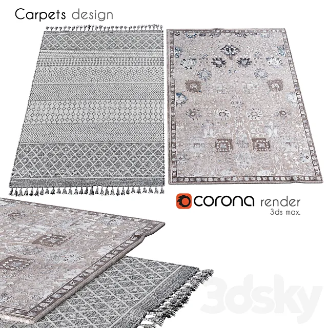 carpets 028 3D Model carpets 028 3D Model