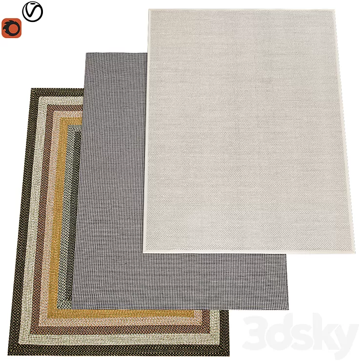 Carpets №131 3D Model Free Download