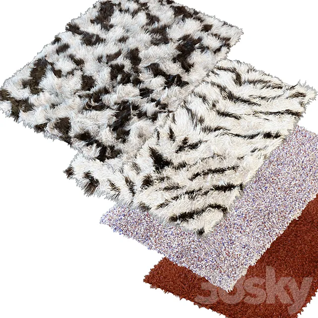 Carpets 3D Model Carpets 3D Model