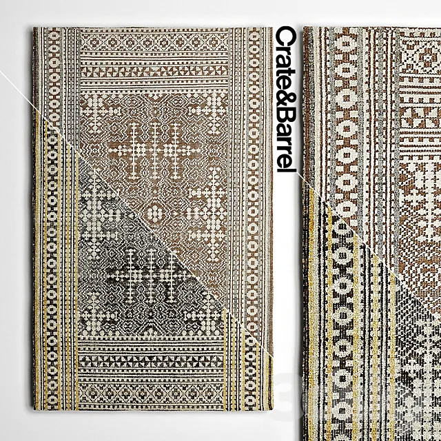 Carpets Crate and Barrel Series Tolliver 3D Model Carpets Crate and Barrel Series Tolliver 3D Model