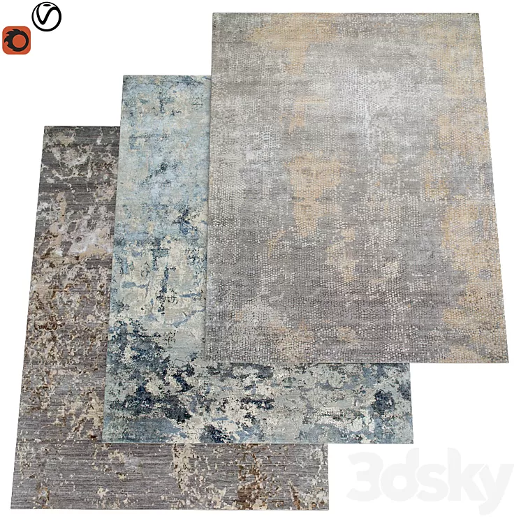 Carpets №013 3D Model Carpets №013 3D Model