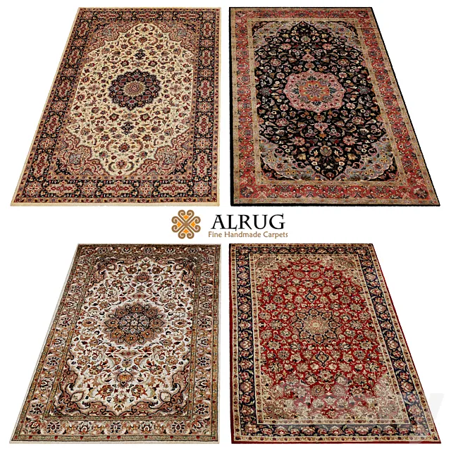 Carpets from Alrug fine handmade carpets 3D Model Carpets from Alrug fine handmade carpets 3D Model
