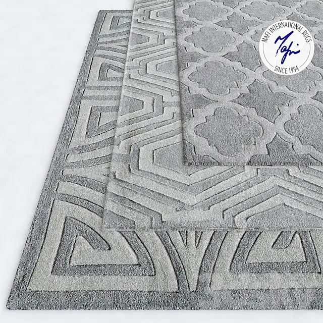 Carpets from Mafi international rugs 3D Model Carpets from Mafi international rugs 3D Model