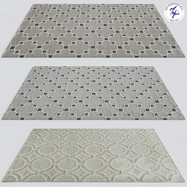 Carpets from Mafi international rugs 3DModel Carpets from Mafi international rugs 3DModel