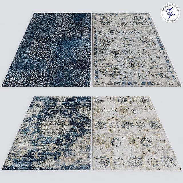Carpets from Mafi international rugs 3DModel Carpets from Mafi international rugs 3DModel