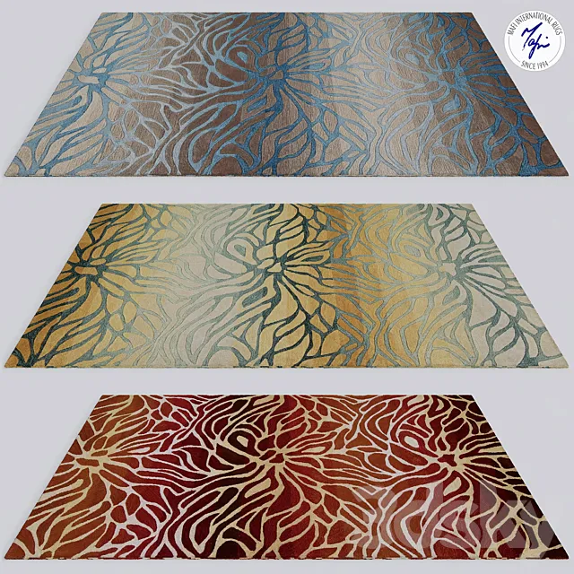 Carpets from Mafi international rugs 3DModel Carpets from Mafi international rugs 3DModel