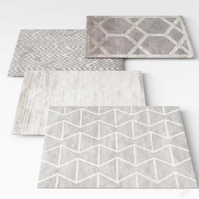 Carpets. Geometry 3D Model Carpets. Geometry 3D Model