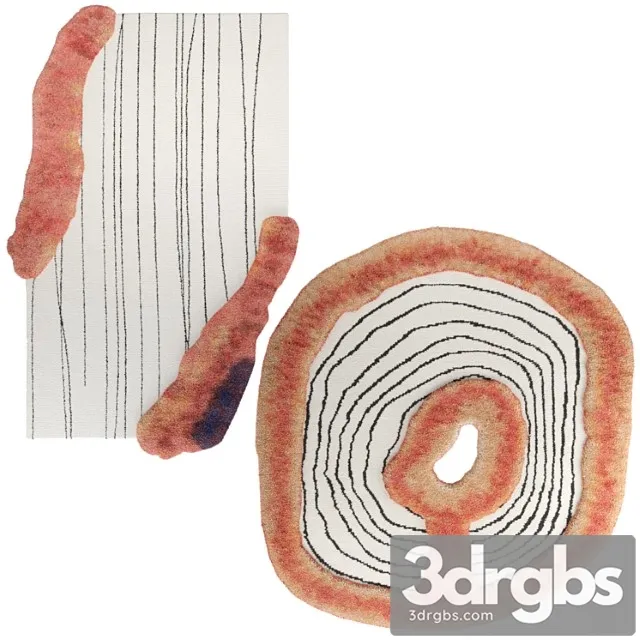 Carpets Memoriae Pulse By Cc Tapis 2 3D Model Download