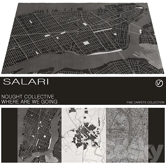 Carpets Salari | Nought Collective | Where Are We Going 3D Model Carpets Salari | Nought Collective | Where Are We Going 3D Model