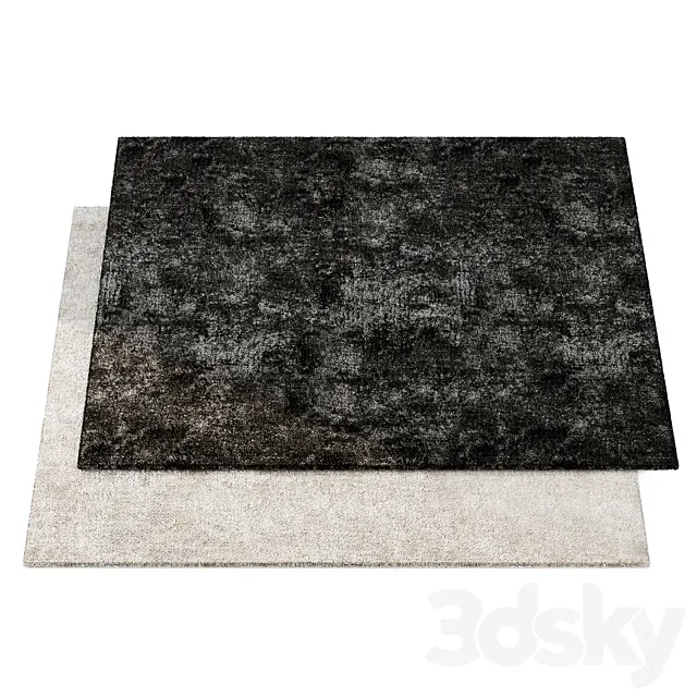 Carpets set 01 (seamless texture) 3D Model