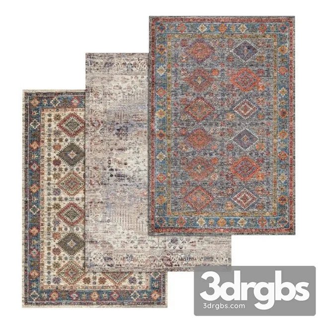 Carpets Set 1441 3D Model Download Carpets Set 1441 3D Model Download