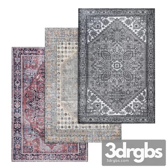 Carpets Set 1479 2 3D Model Download Carpets Set 1479 2 3D Model Download