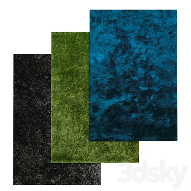 Carpets Set 797 3D Model Carpets Set 797 3D Model
