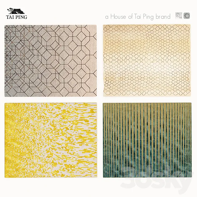 carpets “taiping” 3D Model carpets “taiping” 3D Model