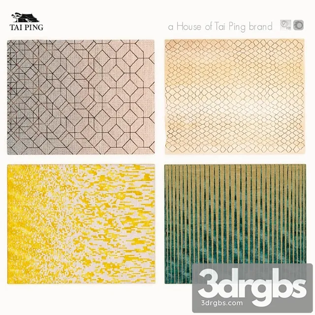 Carpets Taiping Set 3D Model Download Carpets Taiping Set 3D Model Download