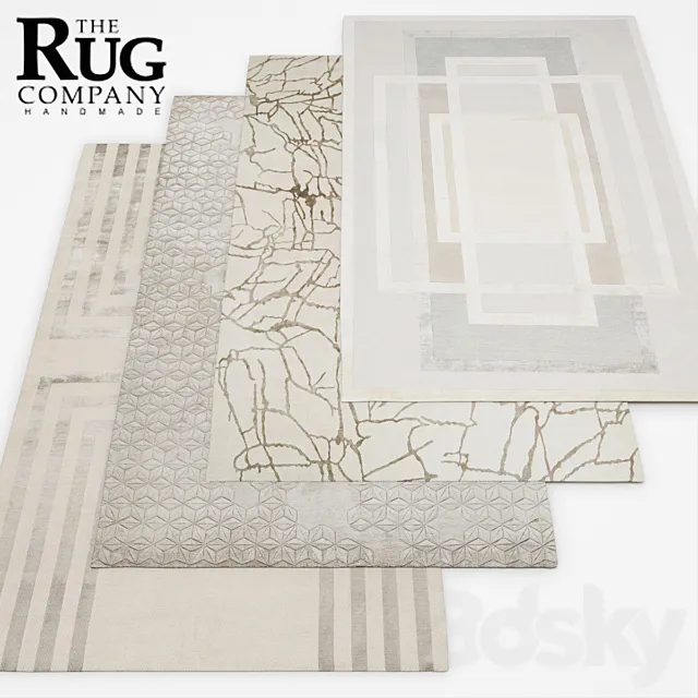 Carpets The Rug Company 3D Model Carpets The Rug Company 3D Model