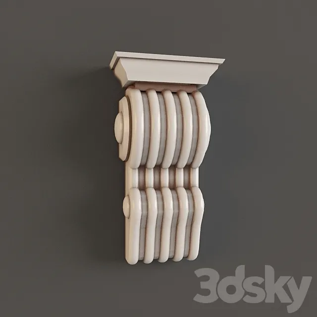 Carriage bracket 3D Model Carriage bracket 3D Model