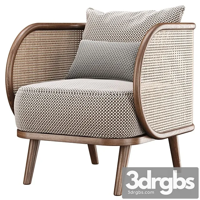 Carry Rattan Dining Chair IK12 3D Model Download Carry Rattan Dining Chair IK12 3D Model Download