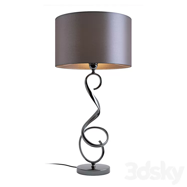 Carter Table Lamp 3D Model Carter Table Lamp 3D Model