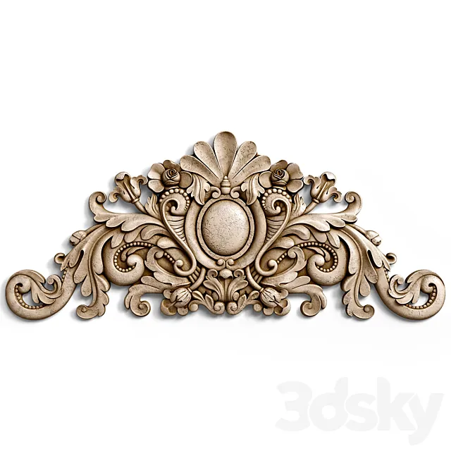 Cartouche 007 3D Model Cartouche 007 3D Model