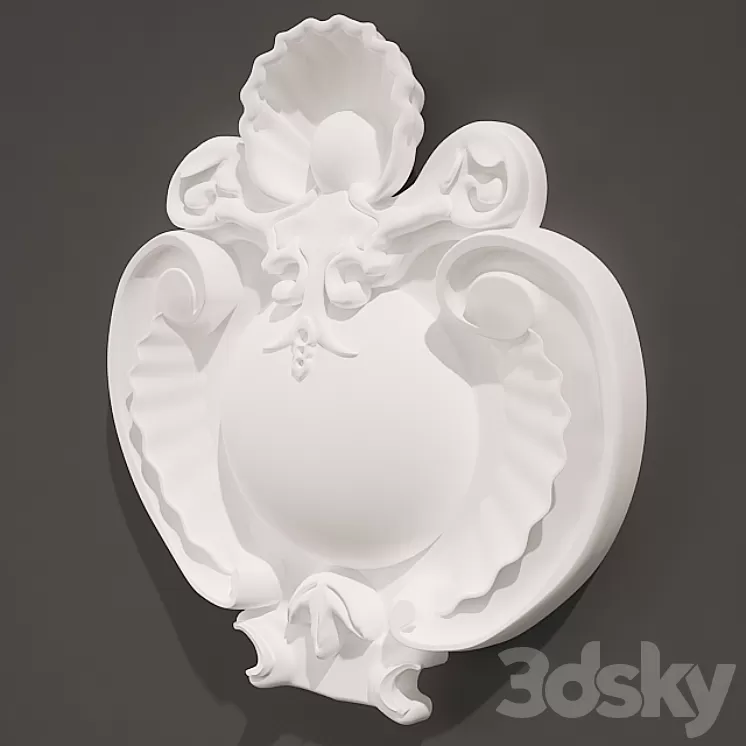 Cartouche type 1.2 3D Model Cartouche type 1.2 3D Model