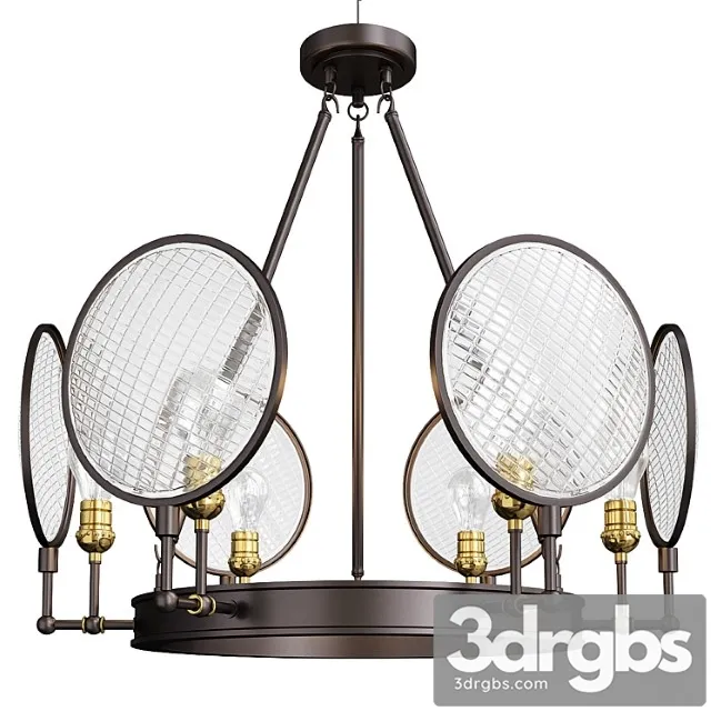 Cartweight 6 light oil rubbed bronze round chandelier Cartweight 6 light oil rubbed bronze round chandelier