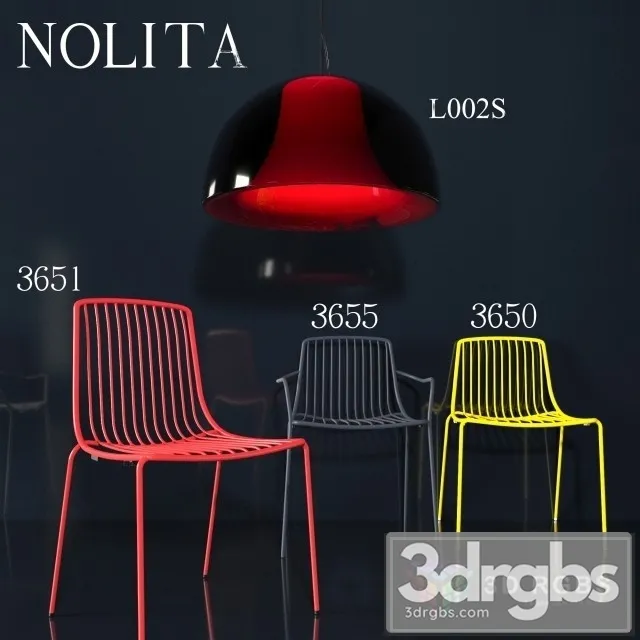 Carved Walnut Lounge Chair 3D Model Download