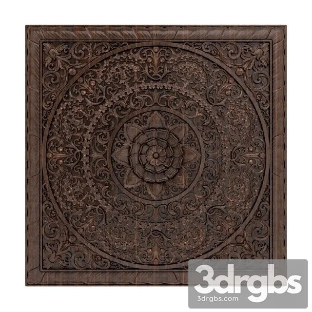 Carving Decoration 02 3D Model Download Carving Decoration 02 3D Model Download