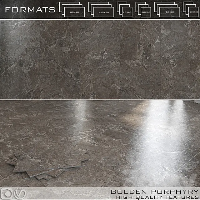 CASA DOLCE CASA GOLDEN PORPHYRY 3D Model