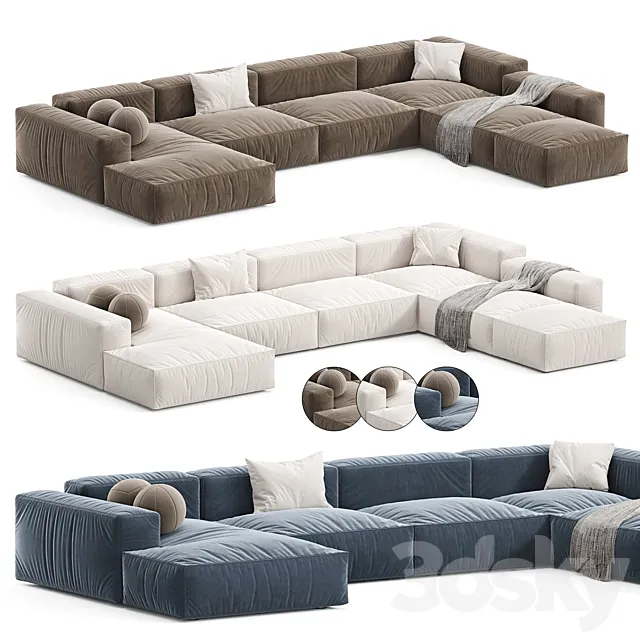Casa Sofa 3D Model
