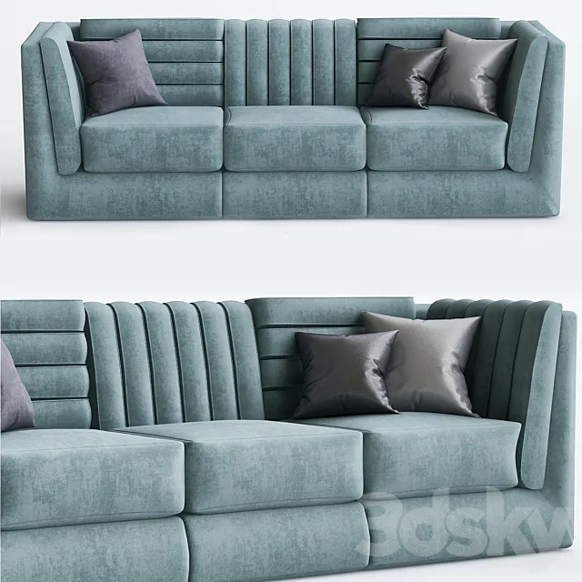 Casa Vogue Theocharidis sofa 3D Model Casa Vogue Theocharidis sofa 3D Model