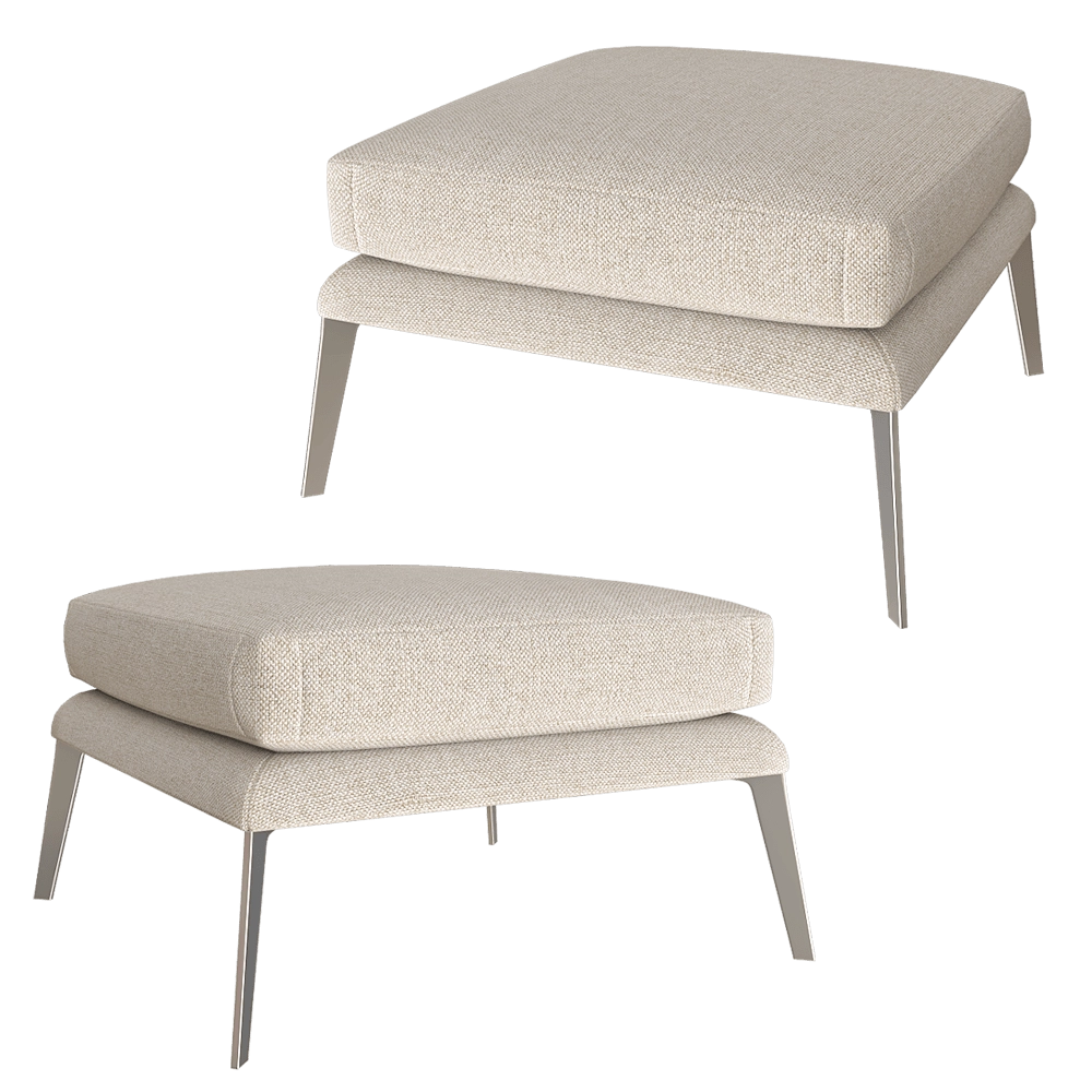 CasaDesús – Footstool AVA 486-P 3D Model CasaDesús – Footstool AVA 486-P 3D Model