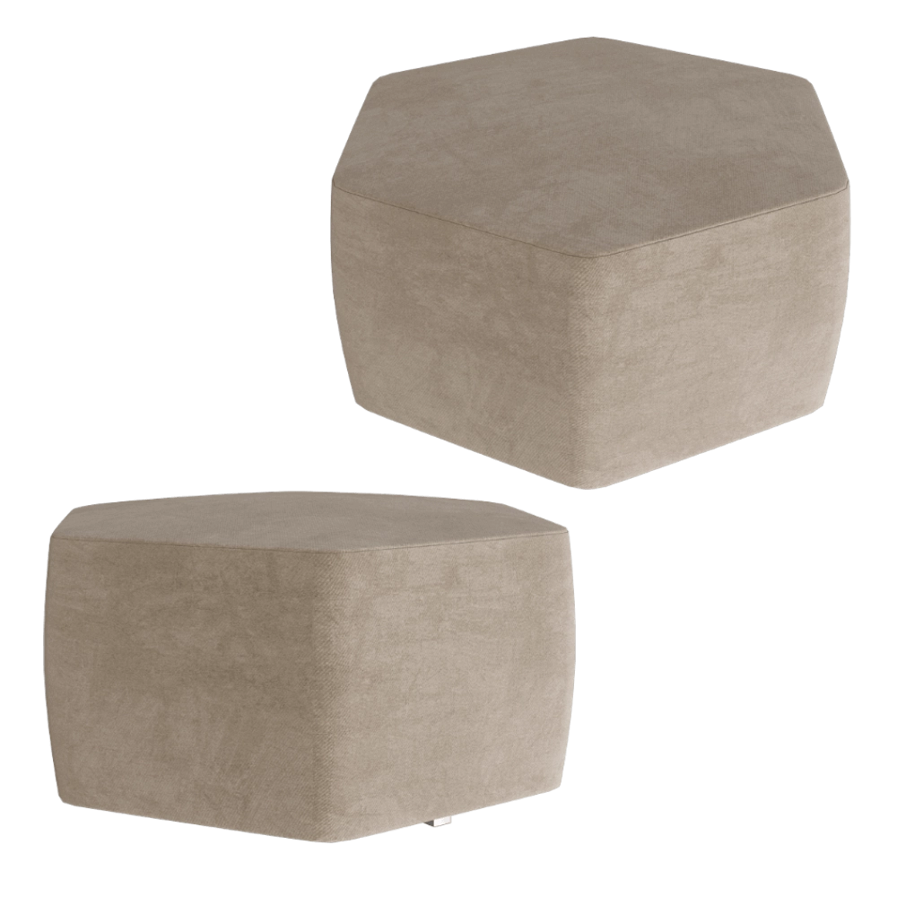 CasaDesús – Pouf SIXTIES 3D Model