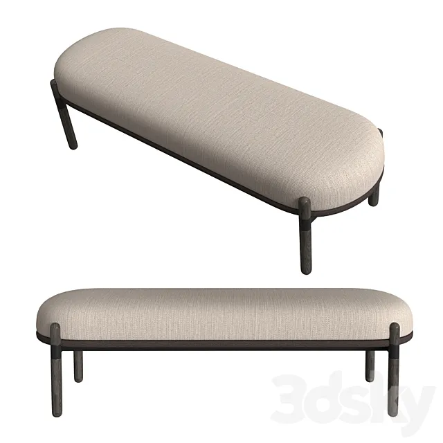 Casala Capsule Bench Set (Free) 3DModel Casala Capsule Bench Set (Free) 3DModel