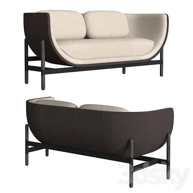 Casala Capsule Lounge 2 Seater (Free) 3DModel