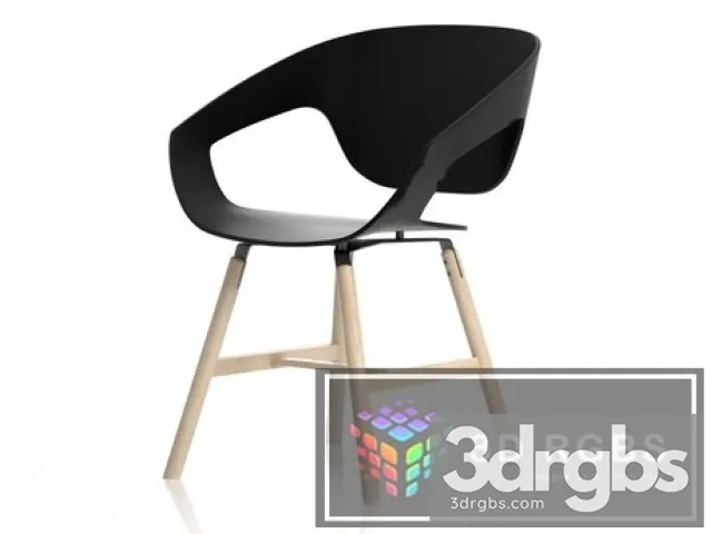 Casamania Vad Wood Chair 3D Model Download
