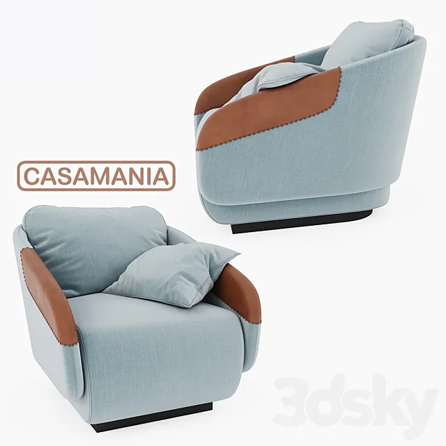 CASAMANIA – WORN armchair 3DModel