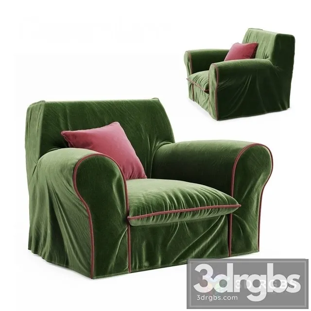 Casamilano Big Armchair 3D Model Download Casamilano Big Armchair 3D Model Download