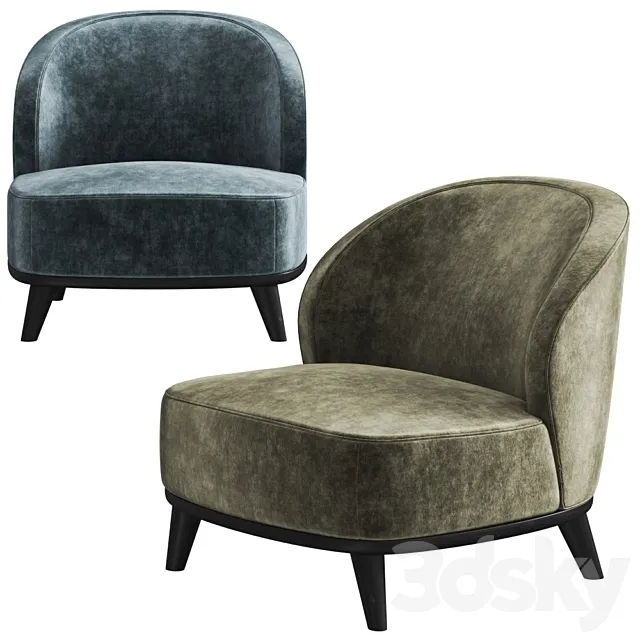 Casamilano Dhora Armchair 3D Model