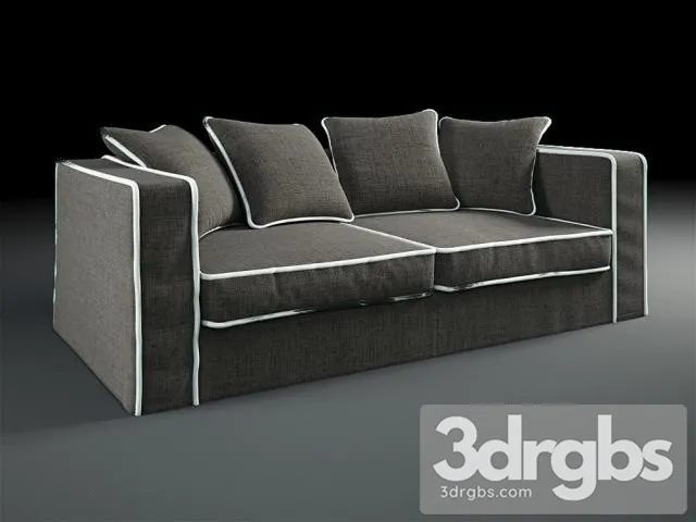 Casamilano Pillopipe Sofa 3D Model Download Casamilano Pillopipe Sofa 3D Model Download