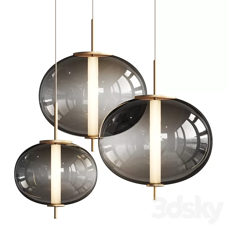 Casamilano Queen Pendant Lamps 3D Model Free Download