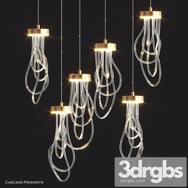 Cascade pendants by morghen studio Cascade pendants by morghen studio