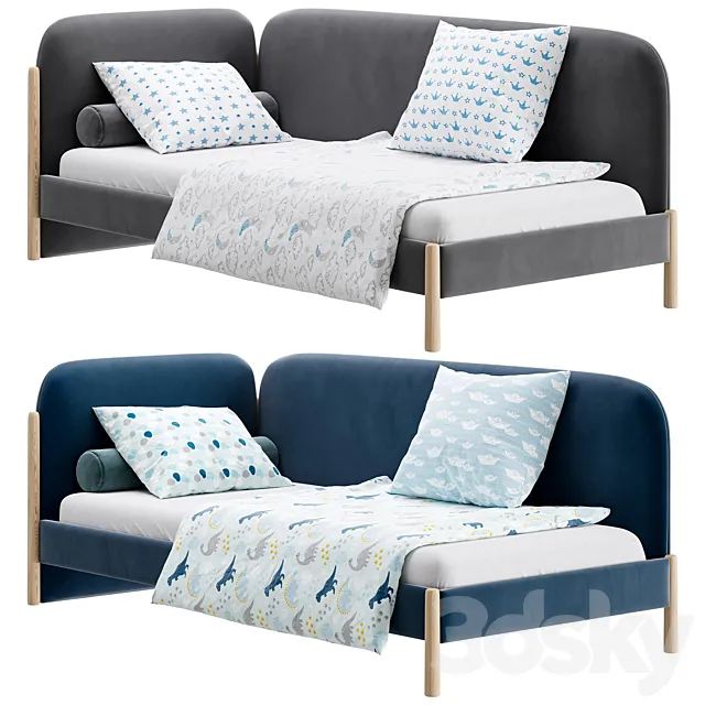 Casey 90 bed 3D Model Casey 90 bed 3D Model