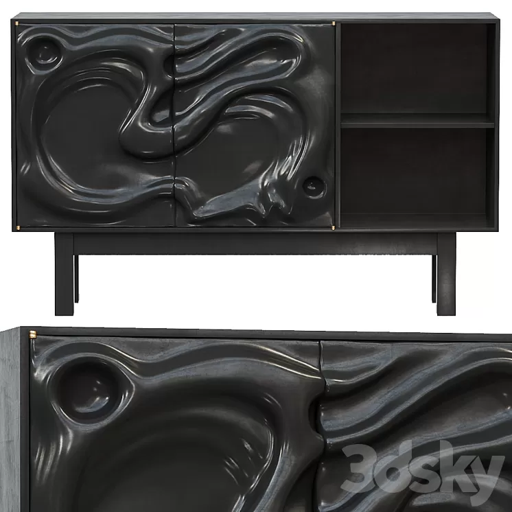 Casey Johnson Studio Sumi sideboard 3D Model