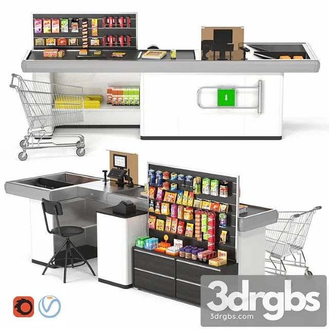 Cash box magellan kb-np 3D Model Download